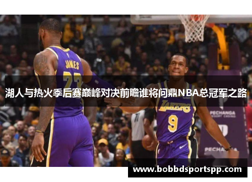 湖人与热火季后赛巅峰对决前瞻谁将问鼎NBA总冠军之路